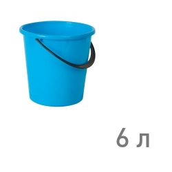 Ведро пл. 6л. Ромашка /Пятигорск/